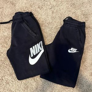 2 pairs of boys Nike Pants